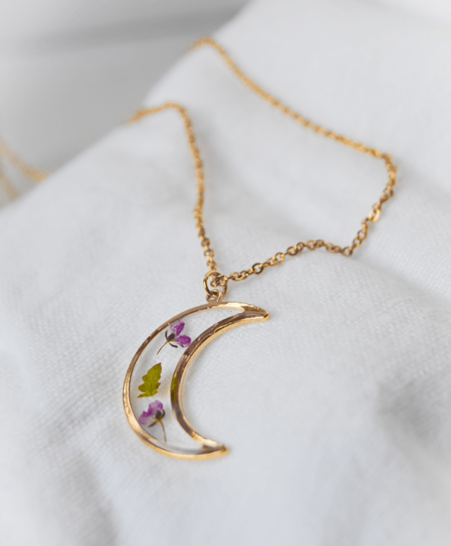 Moon necklace