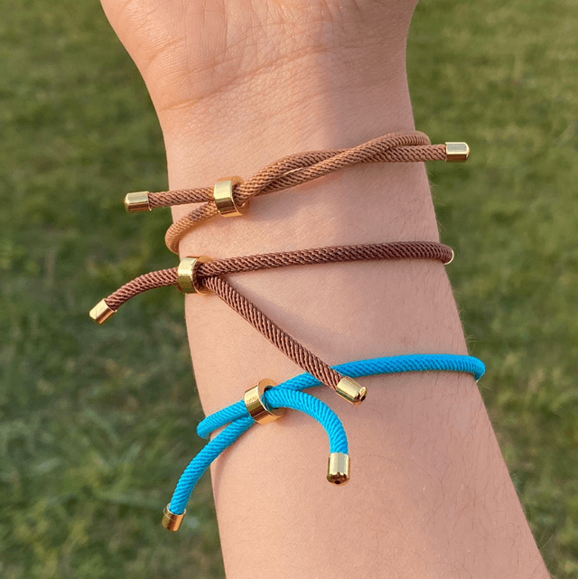 Pulseiras ajustáveis 