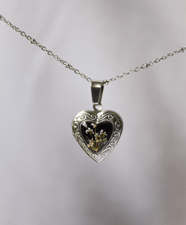 Locket Silver Heart