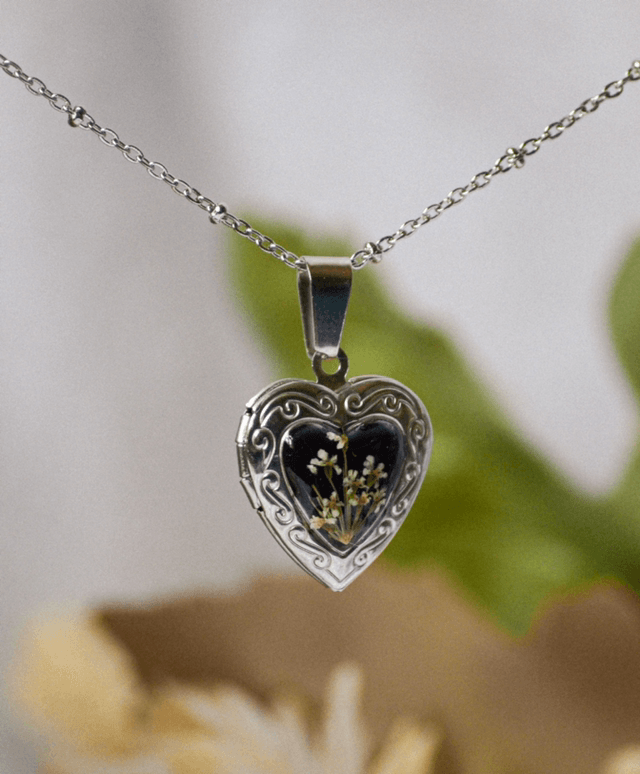 Locket Silver Heart